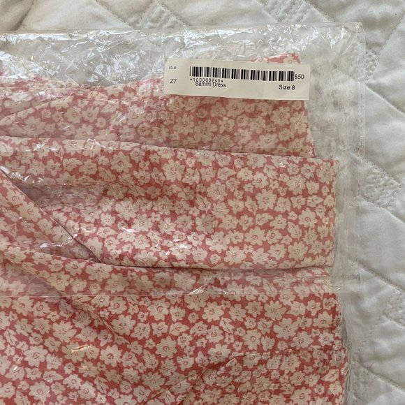 NWT Mishkah Sammi Floral Summer Dress Small 4 (UK8) Pink - Picture 8 of 11